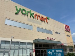 くすりの福太郎やダイソーも入っているヨークマートまで
