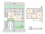 建物プラン例(10号地)3LDK、土地価格1480万円、土地面積165.05m2、建物価格2480万円、建物面積102.47m2